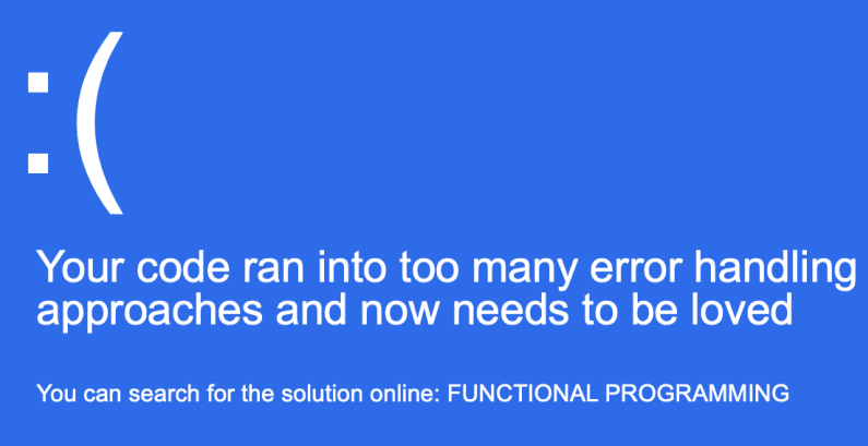 Railway Oriented Programming